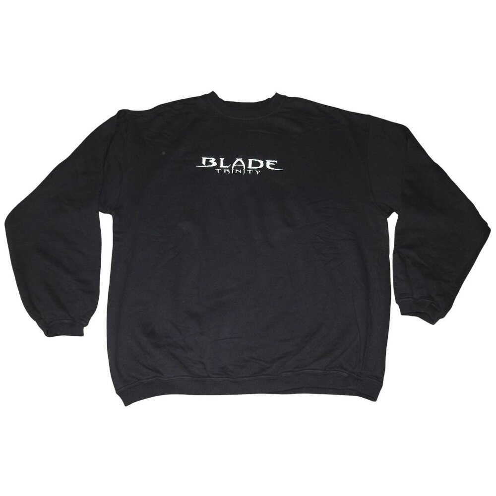 Vintage 2004 Blade Trinity Marvel Movie Promo Crew Pullover Sweatshirt Large